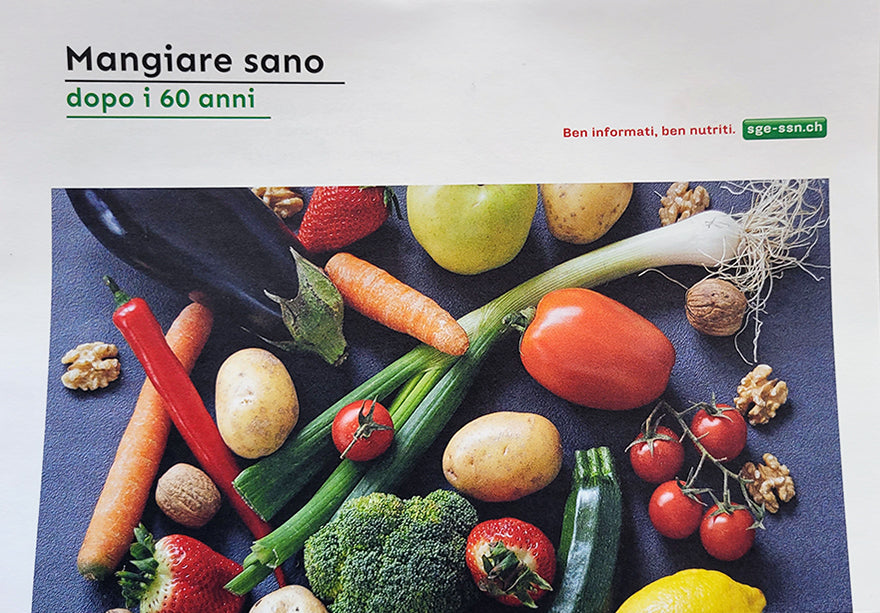 Dépliant «Bien manger après 60 ans»