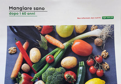 Leporello «Gesund essen ab 60 Jahren»